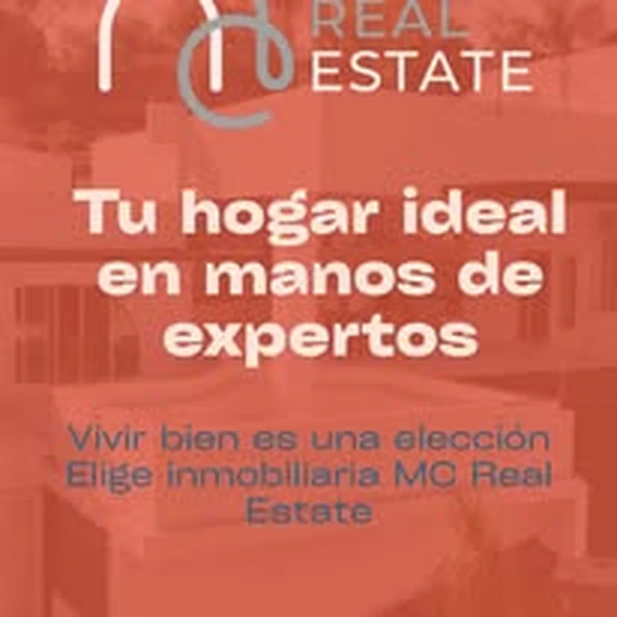 Mensaje de MC Real Estate sobre asesoría experta